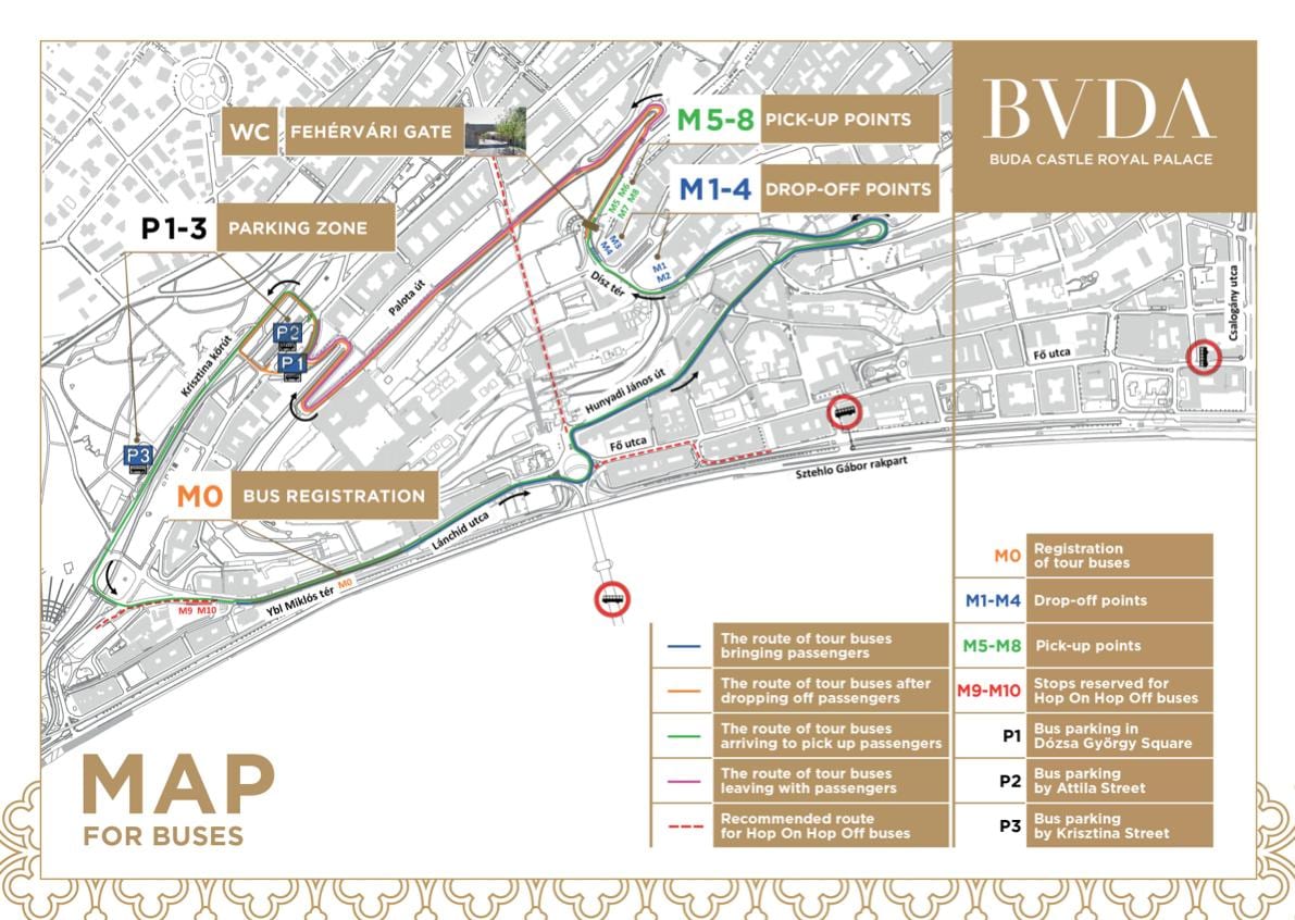 дворац округ карти Будимпеште