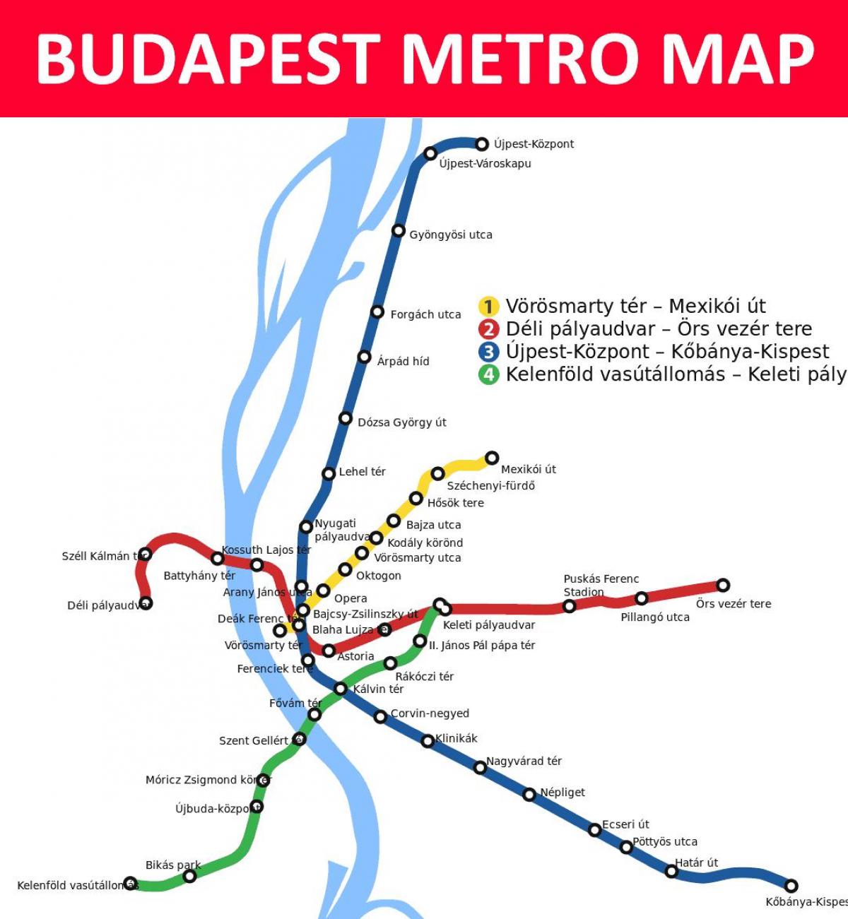 карта Келети у Будимпешти