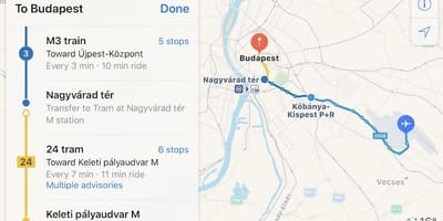 Будимпешта kelenfold железничка станица мапи