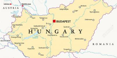 Локација Будимпешта мапа света